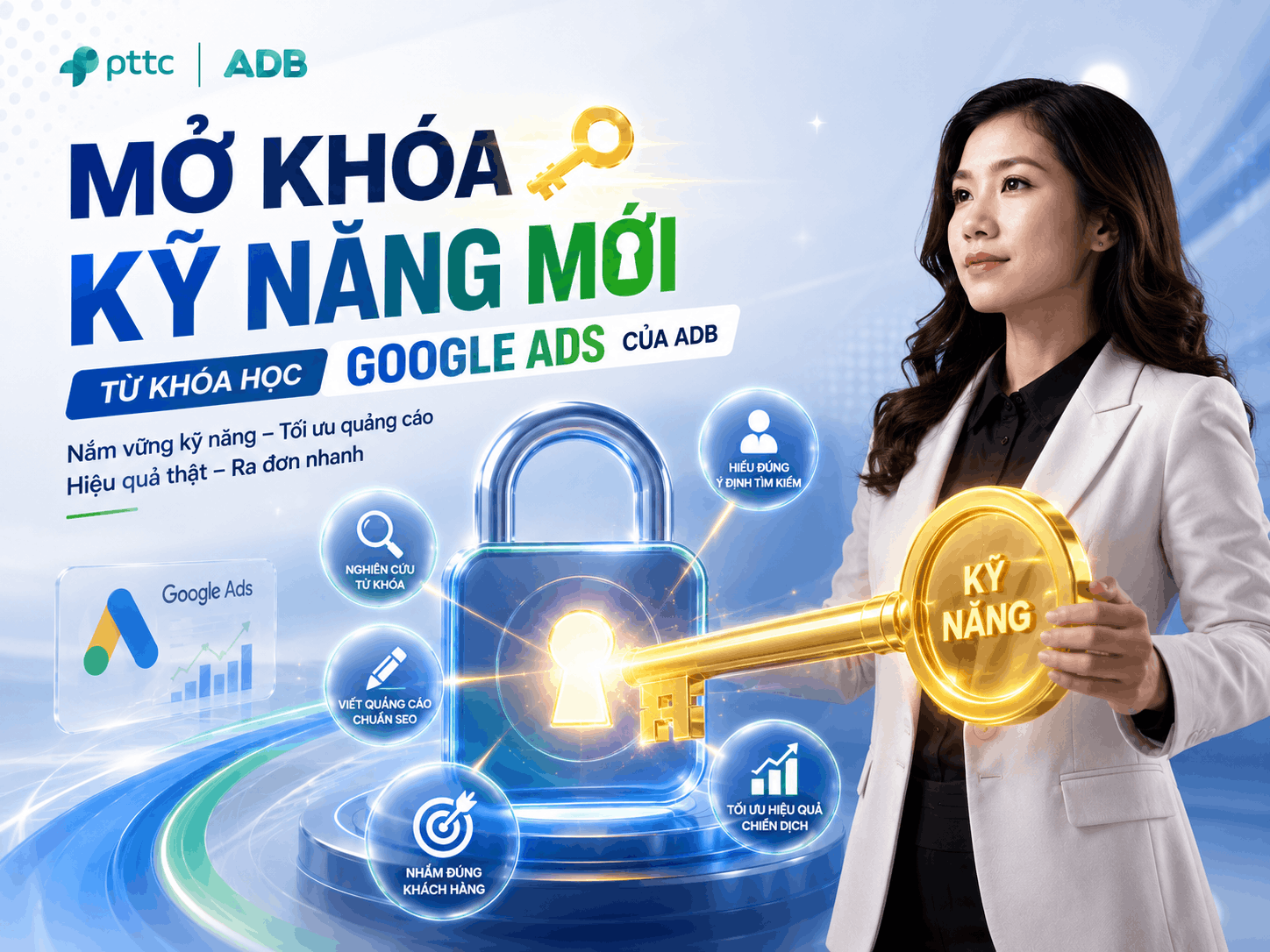 khóa học Google Ads tại ADB