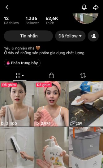 Thành quả kênh tiếp thị liên kết của học viên khóa học affiliate ai mastery ADB